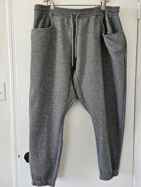 One Bone Mens Tech Jogger Pant E Gray Sweatpants OB227 45-49 inches Active